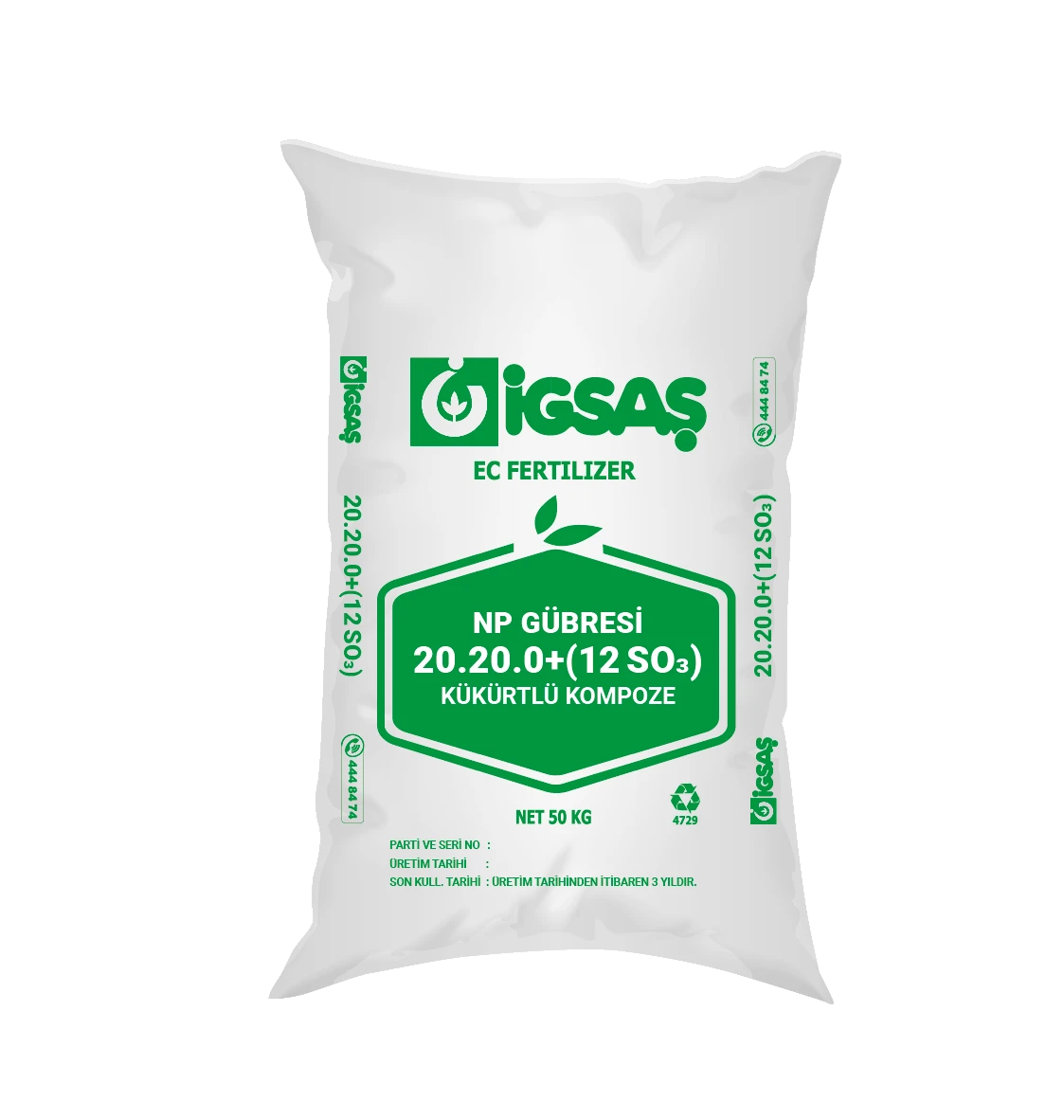 İGSAŞ 20.20.0 NP GÜBRELERİ